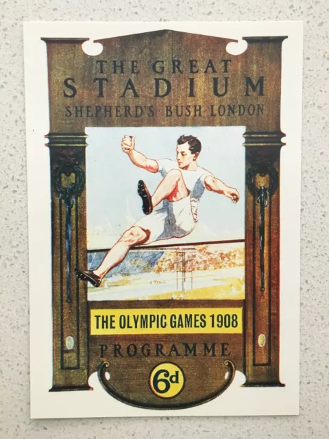 Fantastic 1908 London Olympics Postcard - Others Years Available From Aust.