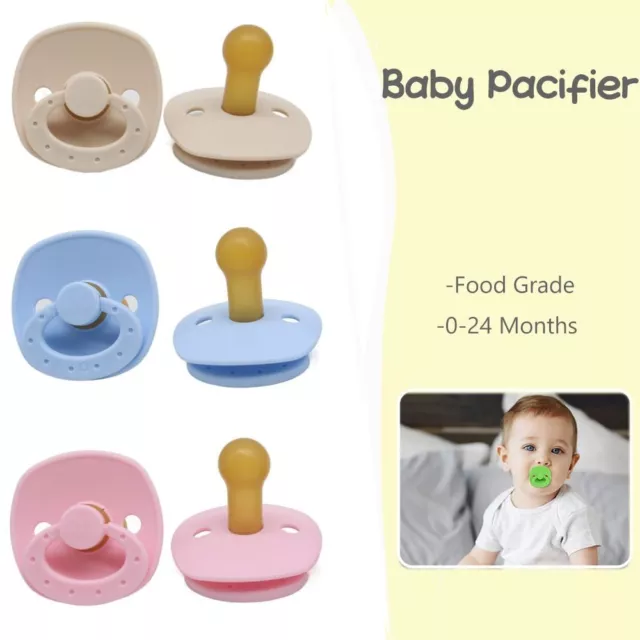 0-24 Monate Silikon-Nippel Runder Gummi nippel  Neugeborenes