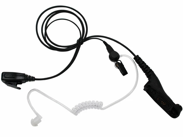 Acoustic Earpiece w/ PTT Mic for Motorola XPR 7550, XPR7550, XPR 7350, XPR7350