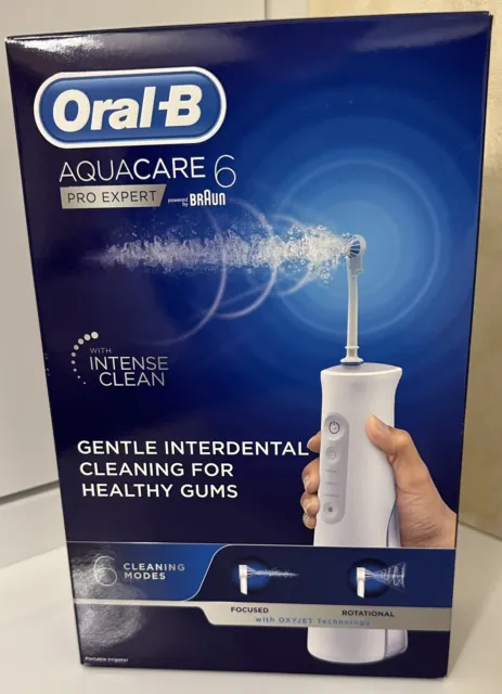 Oral-B Aquacare 6 Pro-Expert Fisser ad acqua nuovissimo