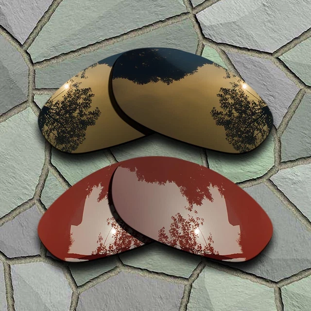 Bronze Copper&Bronze Brown Polarized Lenses Replacement For-Oakley Monster Dog