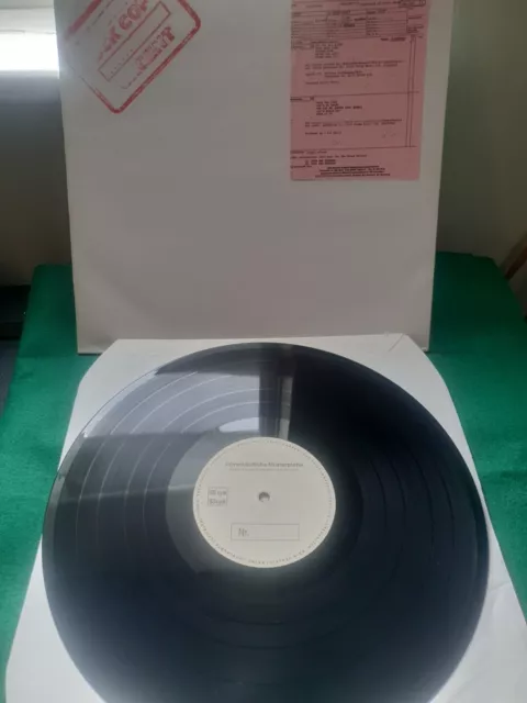 Girlschool ‎– Nightmare At Maple Cross 1986 GWR TEST PRESS WHITE LABEL