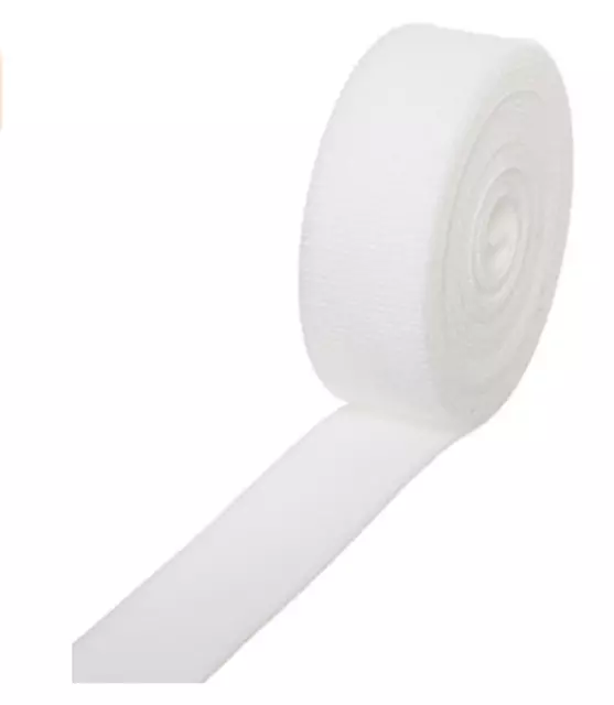 VELCRO® BRAND ONE-WRAP® TAPE 1" X 75 Ft ROLL. White Part # 159144  bundle tie