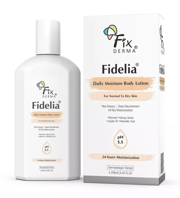 Fixderma Fidelia Daily Moisture Body Lotion | Moisturizer for Face & Body 250Ml.