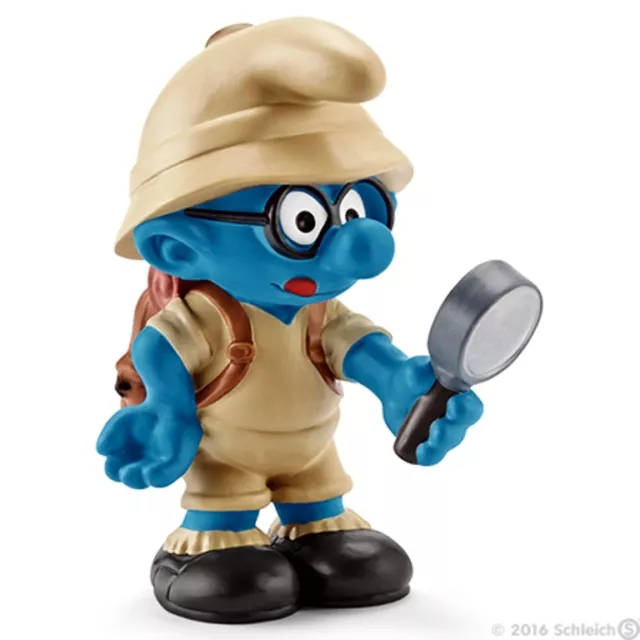 Puffi Smurfs New 2016 Brainy Smurf Puffo Quattrocchi Giungla 20778 Jungle