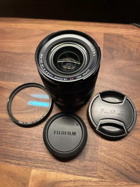 Fujifilm Fujinon XF 18-55 mm F/2.8-4.0 Objektiv mit B+W Filter im Super Zustand