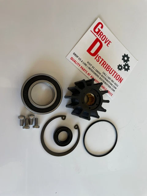 thumbnail interactive-video image 1 of Quad Logic Water Pump Rebuild Kit W/ Seal Driver – For Polaris RZR 900/1000, Ranger 900, OEM 1204348 1 of 3