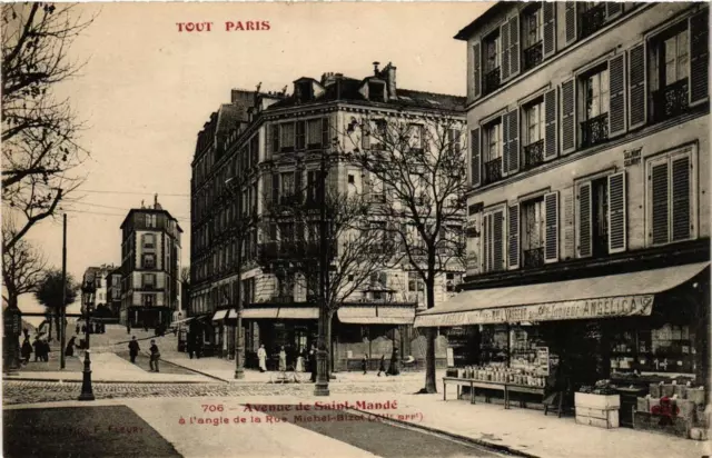 CPA TOUT Paris 12th 706 Avenue de Saint-Mandé Rue Michel Bizot F Fleury (479230)