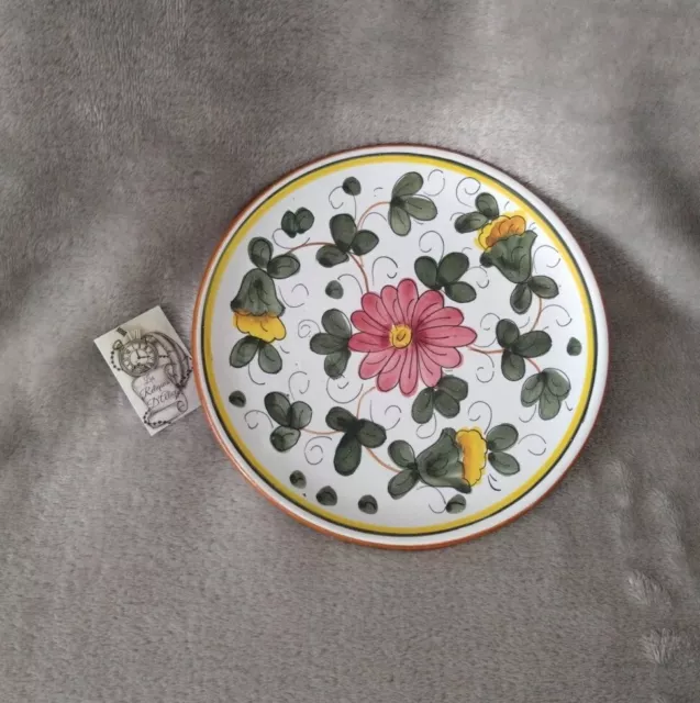 ARS DERUTA 5657 / X6 Italy Small Decorative Ceramic Plate