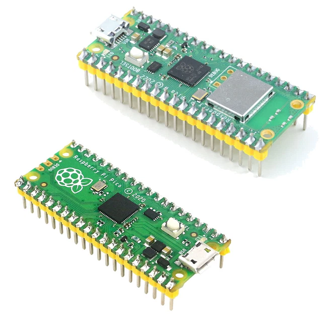 RASPBERRY PI PICO H WH Official Development Board RP2040 Pre-Soldered ...