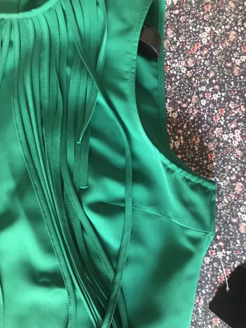 Vestito verde on sale lungo zara
