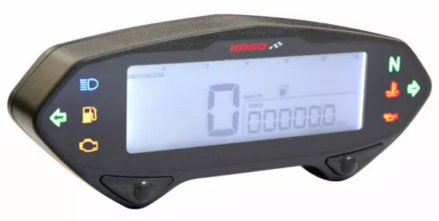 KOSO DB-01RN NEW compteur digital LCD Moto scooter enduro quad scoot DB01RN