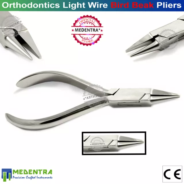 Orthodontiste Lumière Câble Oiseau Bec Pince Ortho Arc Formant Instruments Ce