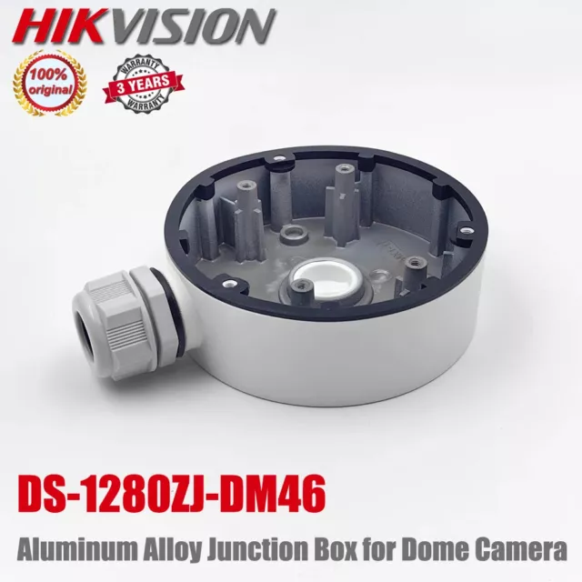 Hikvision Aluminum Alloy Junction Box DS-1280ZJ-DM46 Bracket for Dome Camera