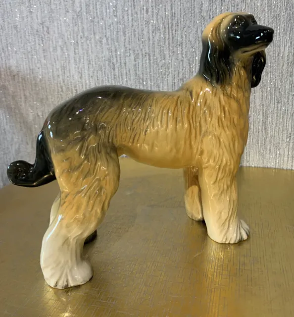 Coopercraft Dog Afghan Hound Large  Pottery Perfect