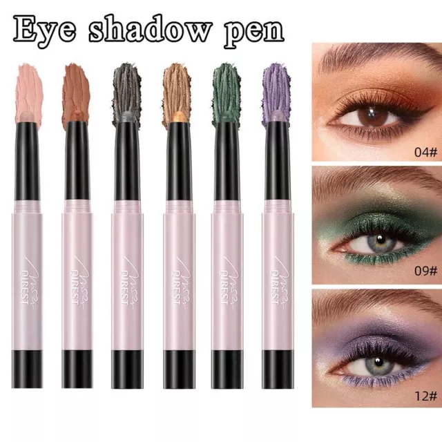 Ojos gusano de seda palo mate brillo perlado sombra de ojos lápiz Highlight lápiz