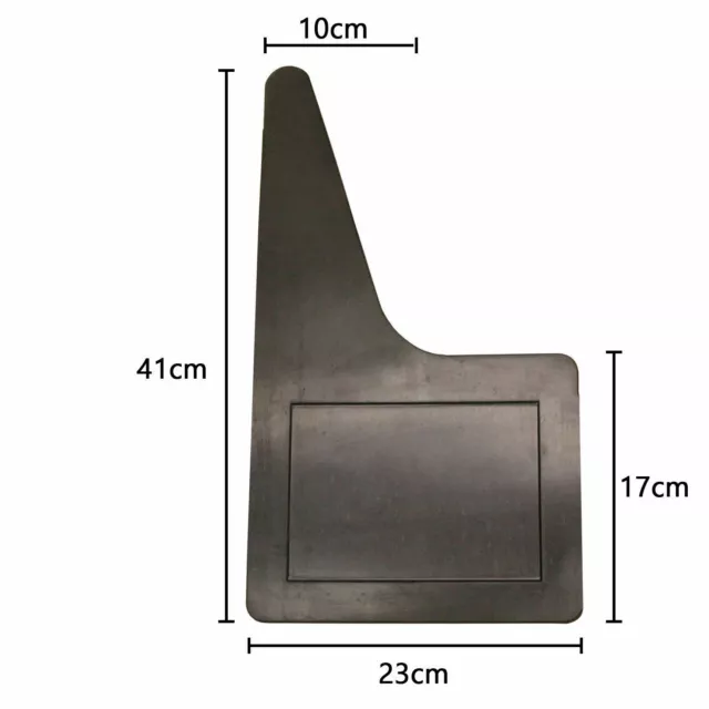 universal Schmutzfänger vorne hinten links rechts sehr stabil Gummi 23x41cm 2