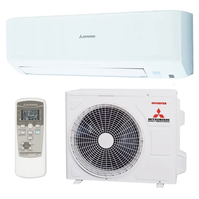 Mitsubishi Air Conditioning 2.5kw - Wall Heat Pump R32 Domestic Air Con System