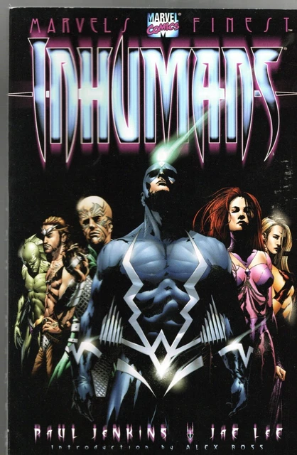 Marvel Comics, Marvel's Finest, Inhumans, First Printing Oct 2000 TPB