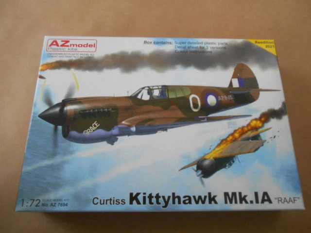 Nationwide 290 Included 1/72 Az Model America Curtis Kitty Hawk Mk.1A Australian