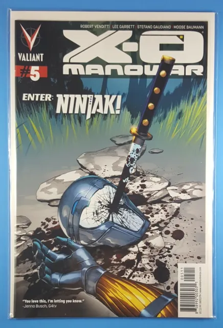 X-O Manowar (2012) #5 Cover A First Print VALIANT COMICS Enter Ninjak!
