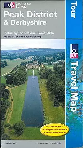 Peak District and Derbyshire (OS Travel Map - Tour Map): 4 by Ordnance Survey