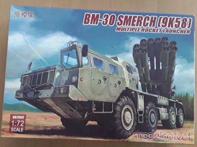 modelcollect: BM 30 SMerch Multiple Rocket Launcher, 1:72