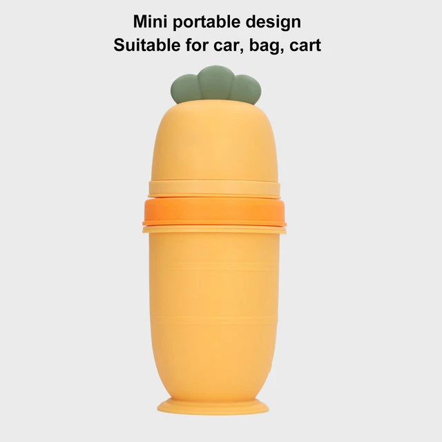 (Lemon Yellow)Baby Travel Urinal Bottle Leakproof Baby Travel Potty For