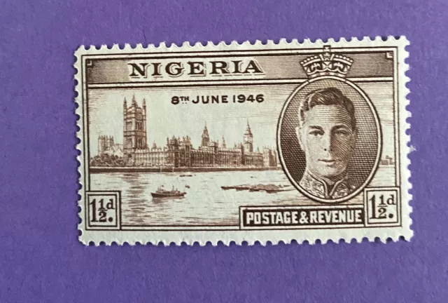 NIGERIA 1946. ** King George VI Peace & Victory, MLH