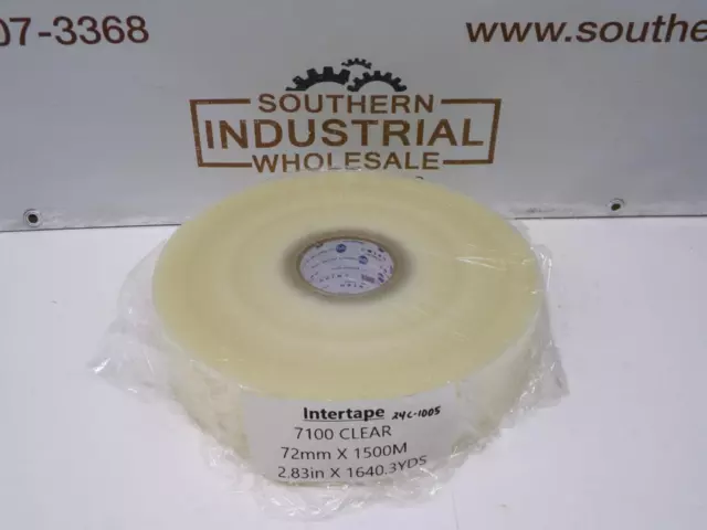 Intertape 7100 Clear Hot Melt Carton Sealing Tape 72mm x 1500m