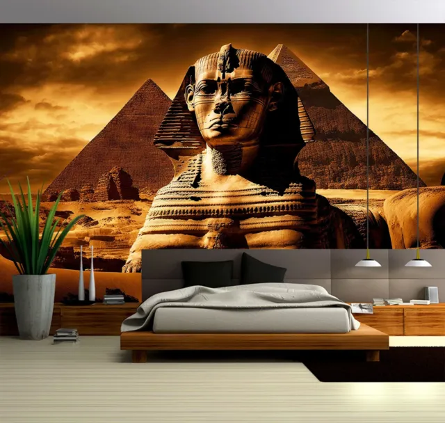 3D Ägyptische Pyramiden ZHUC9970 Tapete Wandbild Fototapete Abnehmbarer Ann