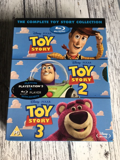 TOY STORY TRILOGY 3 Movie Collection Blu-Ray Box Set tom hanks £3.50 ...
