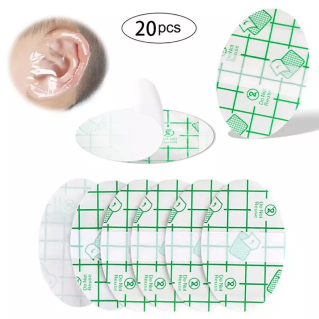 20psc Swimming Cover Caps Waterproof Ear Protector Baby Swimming Ear Protection