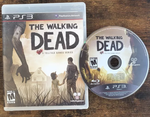 THE WALKING DEAD Season 1 (A Telltale Games Series) PS3 - USED - VERY GOOD