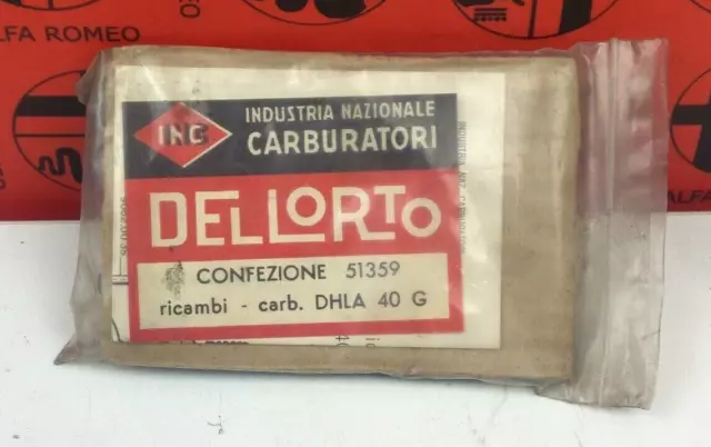 Alfa Romeo Alfetta 2000 Kit Modifica Pompa Ripresa Dell'orto Dhla 40G Cod. 51359