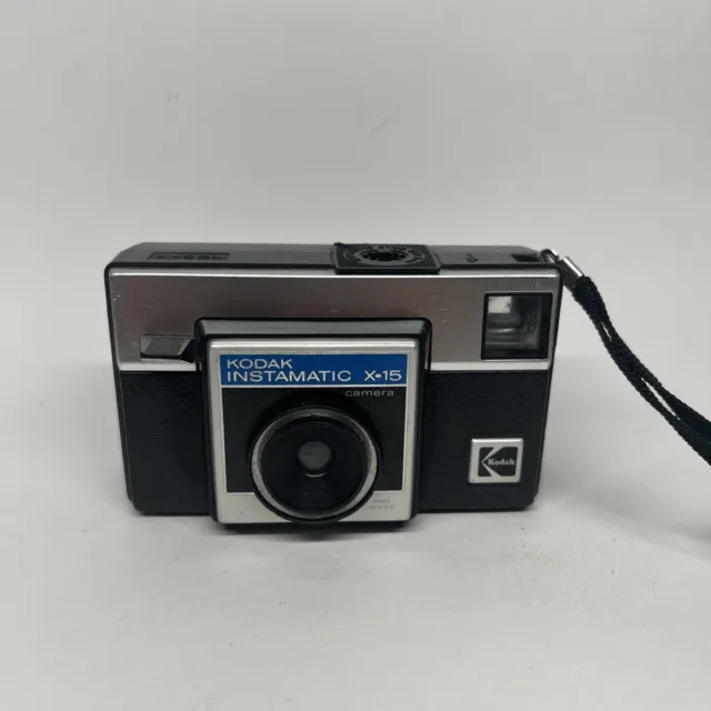 Vintage Kodak Instamatic X-15 Point And Shoot Film Camera Untested