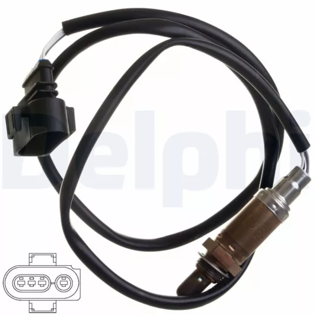 DELPHI Lambdasonde Sensor Abgassteuerung ES10403-12B1 für AUDI VW PASSAT A6 A3