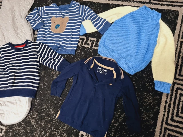 #A21 Huge Bundle Of Baby Boy Clothes 9-12months NEXT GEORGE PRIMARK H&M NUTMEG 11