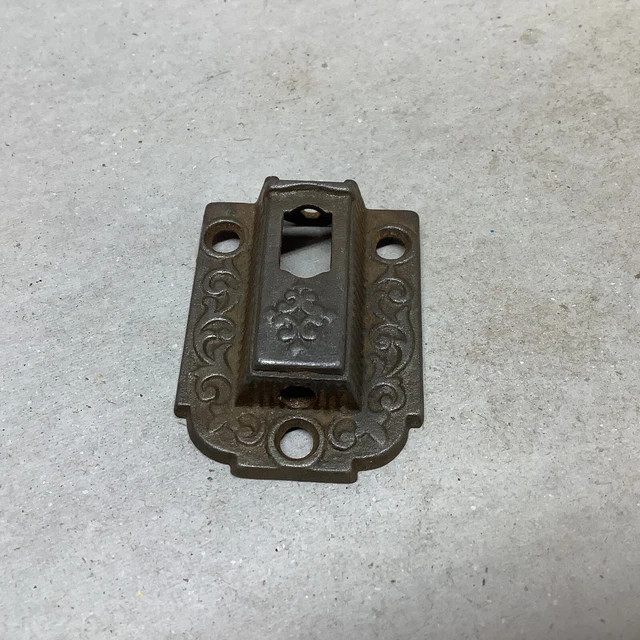 Antique Cabinet Face Plate Door Pull Knocker Handle Furniture Brass Hardware eBa