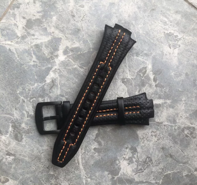 SEIKO SPORTURA Z15 Leather Watch Strap 4Kg1Jz £ - PicClick UK