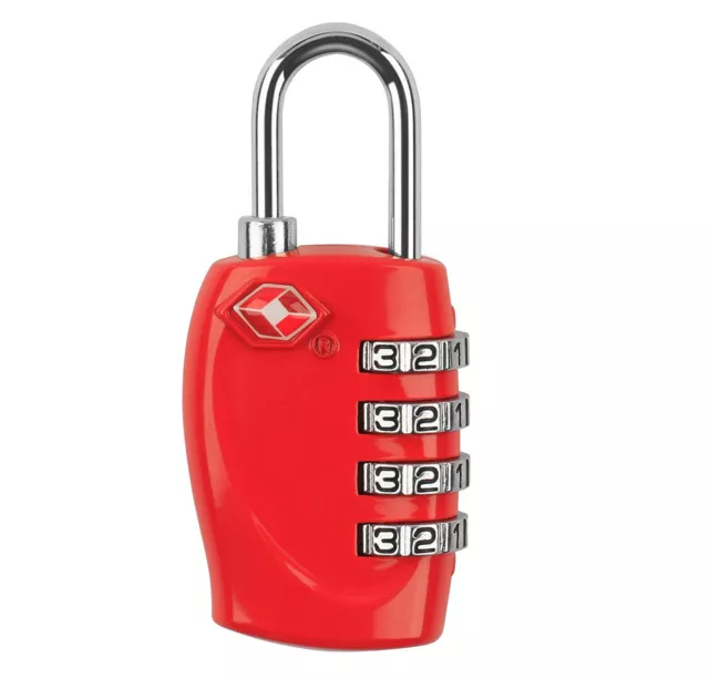 TSA Approved 4 Digit Security Combination Suitcase Luggage Padlock Travel Lock 3