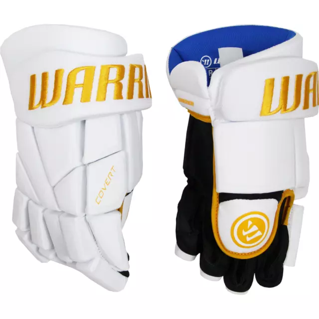 Warrior Covert Team Handschuh Senior weiß-gold Größe-Handschuh