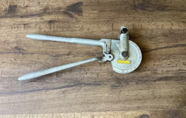 5/8” Parker Hannifin Ridgid 358 Geared Ratchet Tube Tubing Pipe Bender 35170