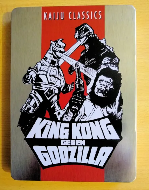 King Kong gegen Godzilla Anolis Steelbook Kaiju Classics
