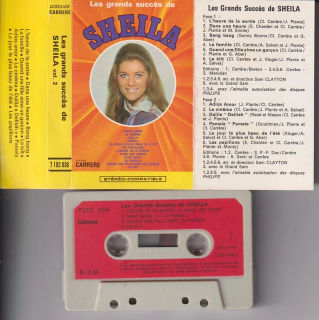 Sheila  Tres Rare   Cassette Audio