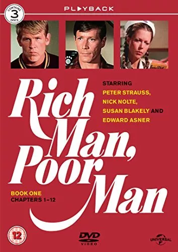 Rich Man Poor Man - Book 1 [1976] [DVD] - DVD  J3VG The Cheap Fast Free Post