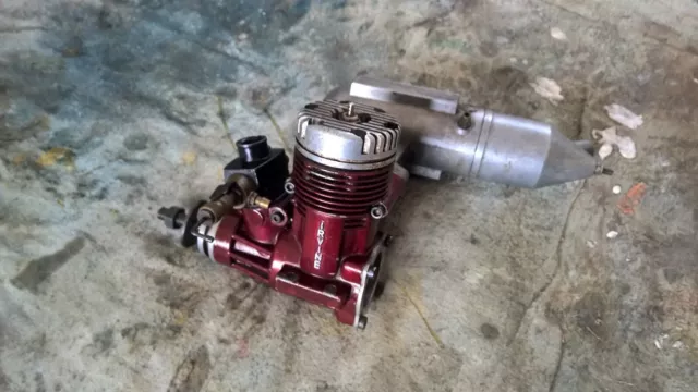 Irvine 46 mkIII glow engine with muffler, good condition