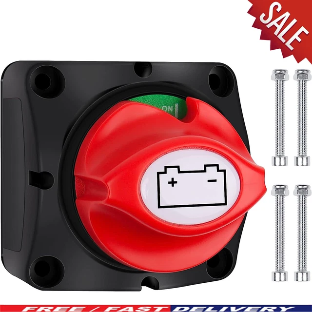 Interruttore di separazione batteria interruttore principale interruttore di corrente 300 A Emertaus separatore polari camion