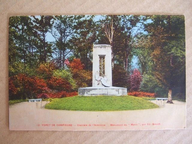Cpa (60) Foret De Compiegne. Clairiere De L'armistice. Monument Du Matin, Brandt