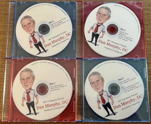 Chiropractic DVD Set * Dan Murphy, DC * 4 Disc Set from 180° Chiropractic